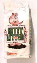 Dollhouse Miniature Kitty Litter ( Bag)